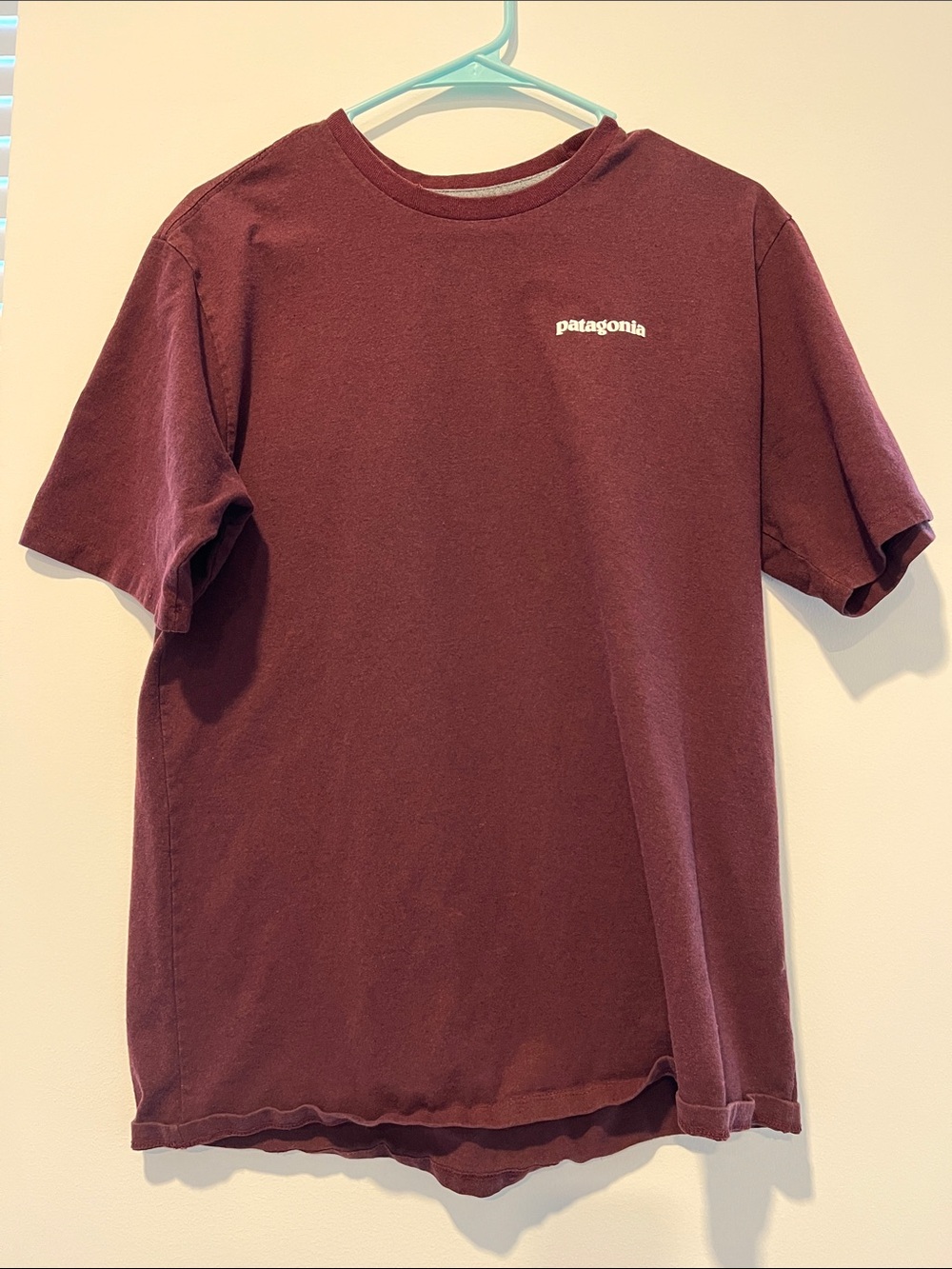 Patagonia Short-Sleeve Crew Tee - Burgundy